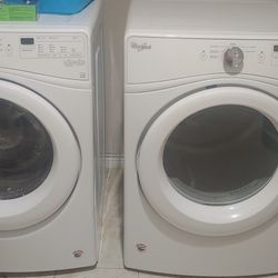 Whirlpool Heavy Duty Washer and Dryer