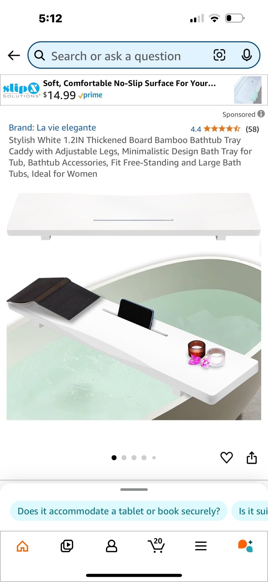 Bathtub Tray