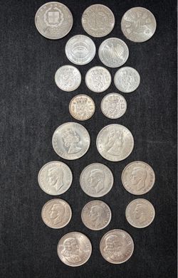 Silver coins lot