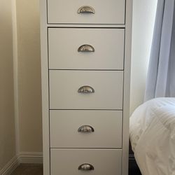 Tall White Dresser