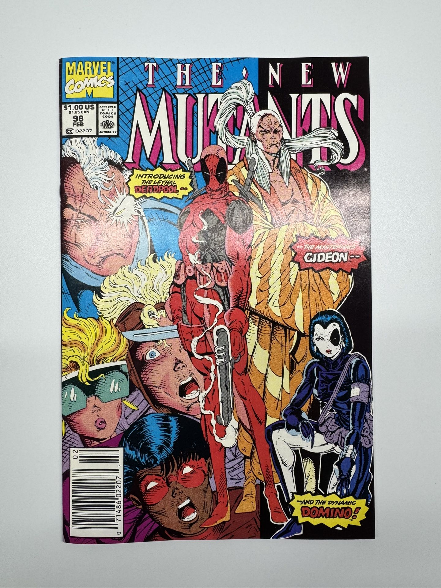 New Mutants #98 (1991) - MEGA KEY, NEWSSTAND, high grade!