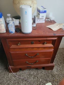 Solid wood night stands