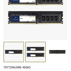 TIMETEC PREMIUM DDR4 UDIMM Desktop Memory 32GB (2x16GB)  2133MHz CL15