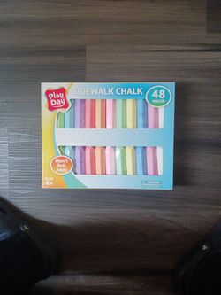 Unopened Sidewalk Chalk 48 Pieces