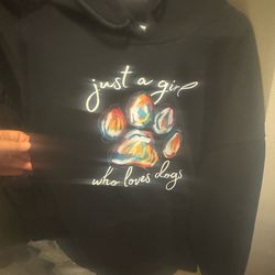 Black hoodie