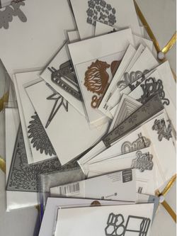 Premium Cardmaking / Scrapbooking Metal Die Lot (33 Sets) - SSS, Spellbinders