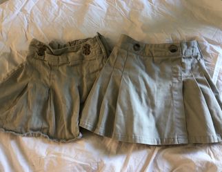 School skirt bundle girl 5 toddler skirt back to school