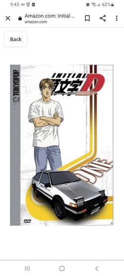 Initial D DVD 5 Box Set