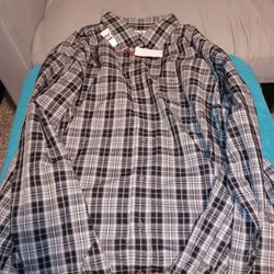 HB Mens Long Sleeve Shirt Xxl