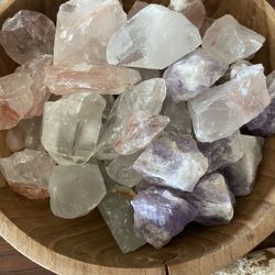 Lot of crystals 
