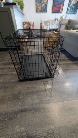 36 Inch Dog Crate with Cover