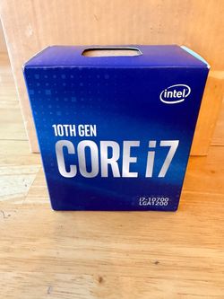 Intel 10th Gen Core i7 - 10700 LGA1200