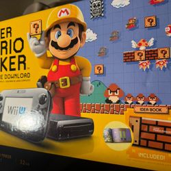 Mario Maker Nintendo Wii U Complete 