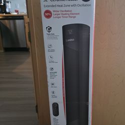 Lasko 32" Ceramic Tower Heater w Remote