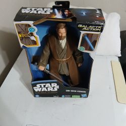 Star Wars Obi-Wan Kenob Light-Up Action Figure for $45