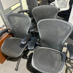 Herman Miller Aeron Chairs 