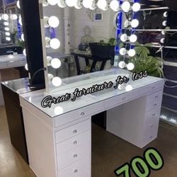 Vanity With Bluetooth Mirror Brand New