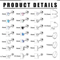 Women Multipack Cartilage Earring