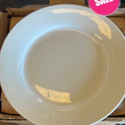 12-Piece Kitchen Dinnerware Set, White Porcelain 🔥👌🏼🔥