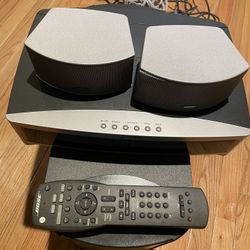 Bose 321 Sound System With Dvd Player!