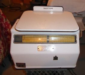 Vintage Dayton-Hobart Deli Grocery Scale