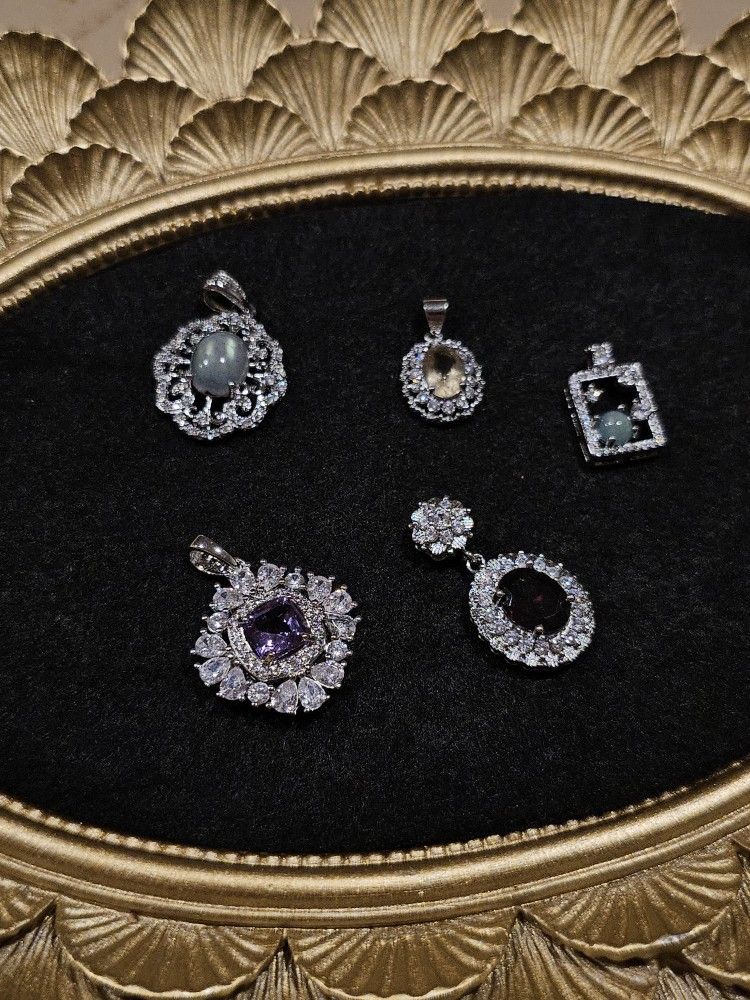 5 Pieces Jewelries Clearance Set [ Price Is Firm] All Main Stones Natural Semi Precious Stones