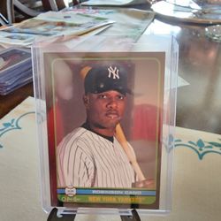 New York Yankees Robinson Cano Nick Swisher Upper Deck O-Pee Chee Black Bolder Parallel Cards