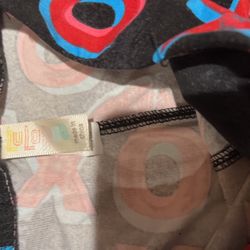 Small size leggings, XO lips