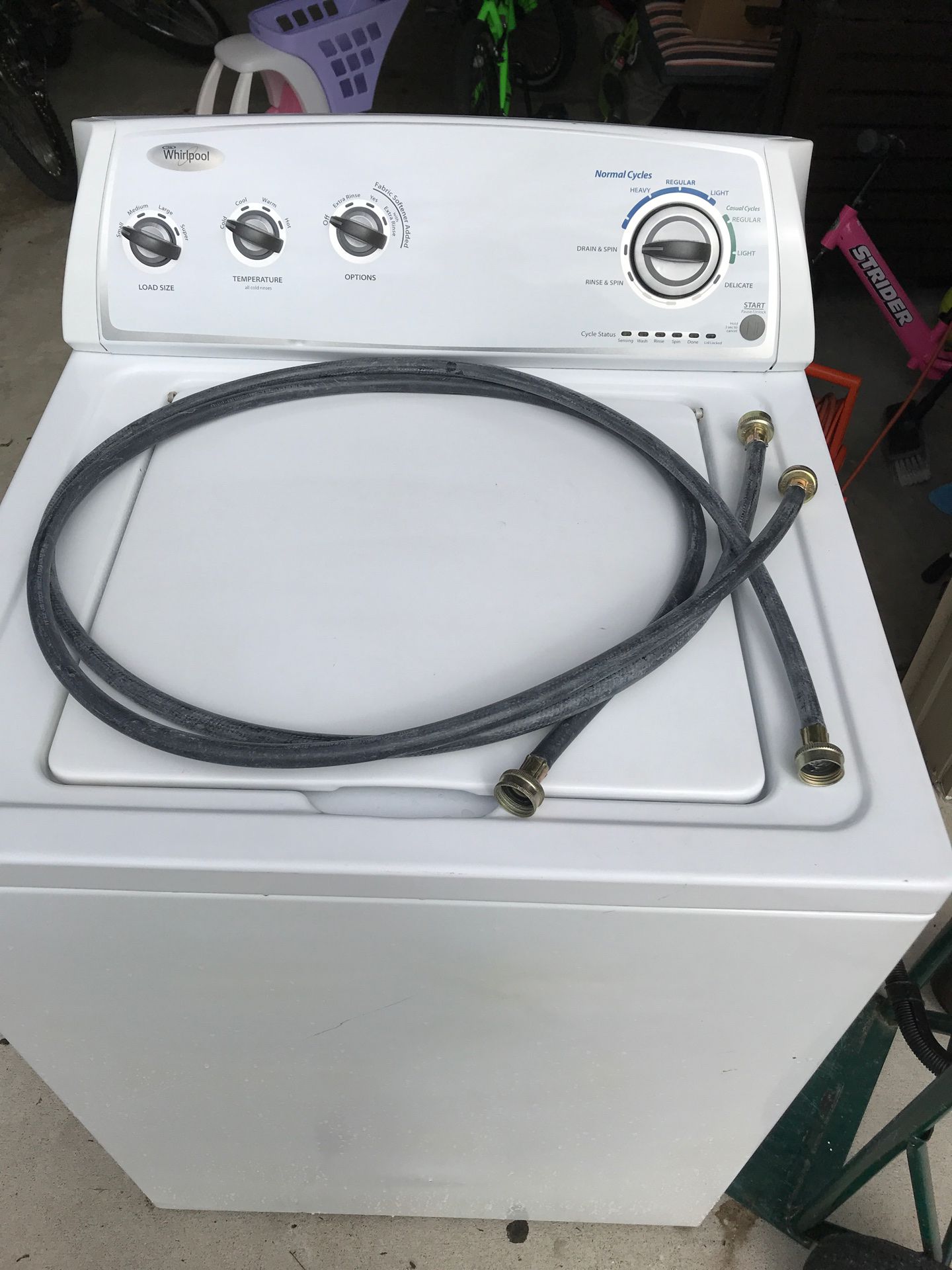 Whirlpool washer for parts repair