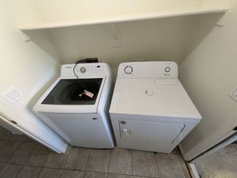 Washer and Dryer working