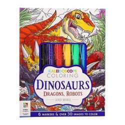 DINOSAUR COLORING BOOK - FOR ALL AGES 