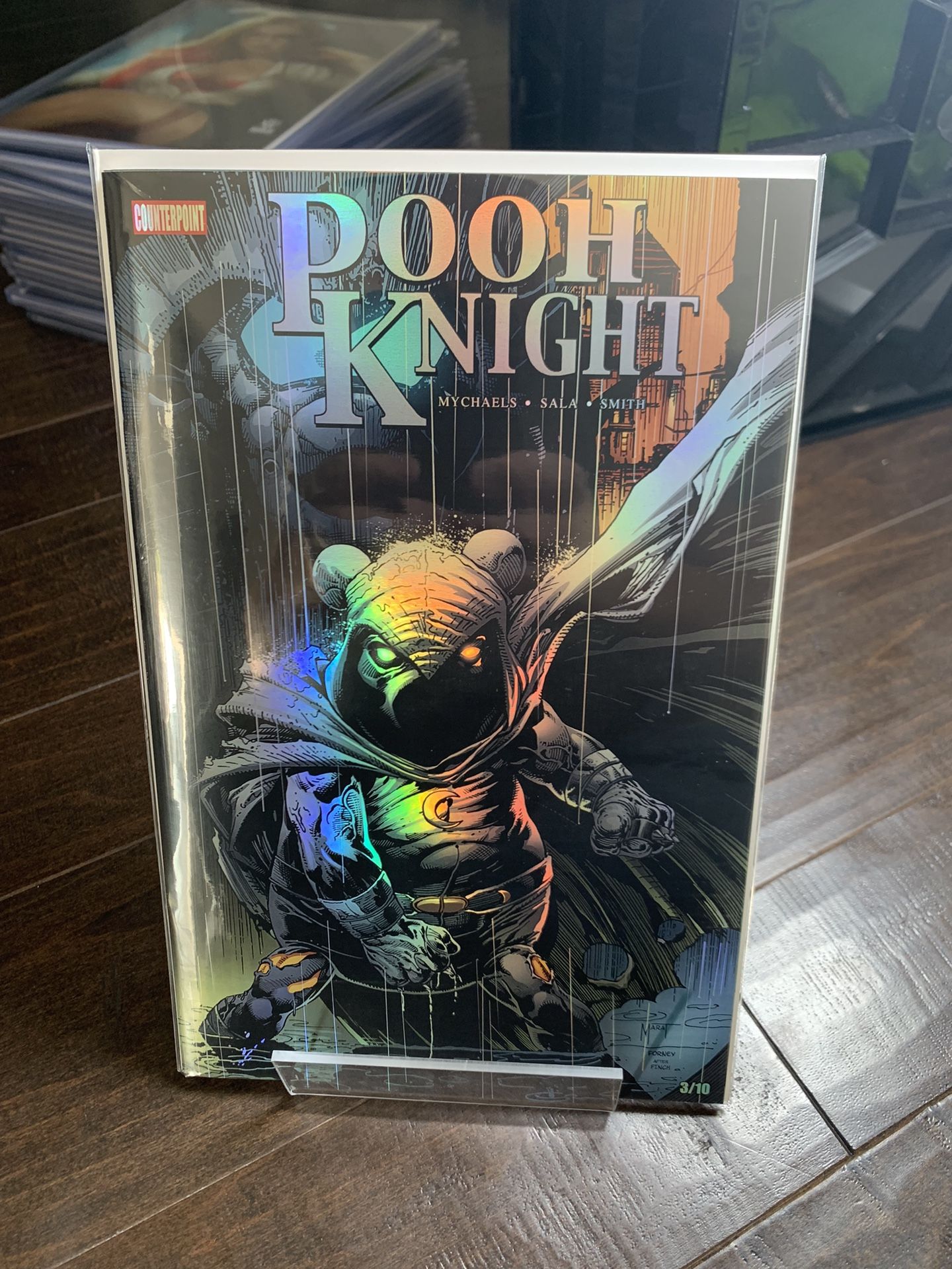 Do You Pooh? Pooh Knight Foil Limited /10 Moon Knight Homage