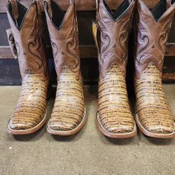 Size 8.5. 9.  10 Available Leather Boots 