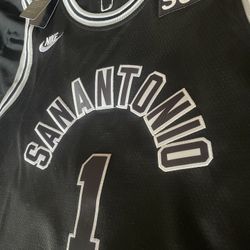Victor Wembanyamba Nike San Antonio Spurs Large Jersey