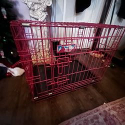 Small Pink Pet Cage 