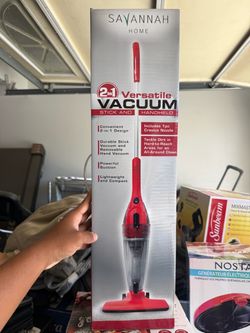 Savannah Home 2-in-1 Versatile Stick and Handheld Vacuum Cleaner - Brand New