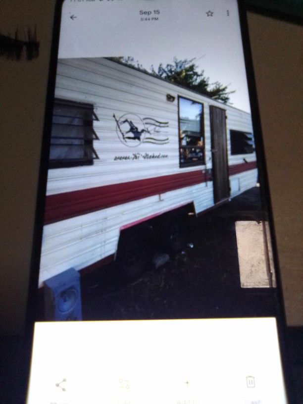 Towing Camper Trailer