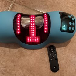 Cordless heated neck stretcher 