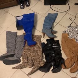 Botas De Piel Y Otro Estilo
