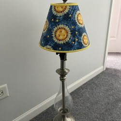 Sun and Stars lamp for kids room