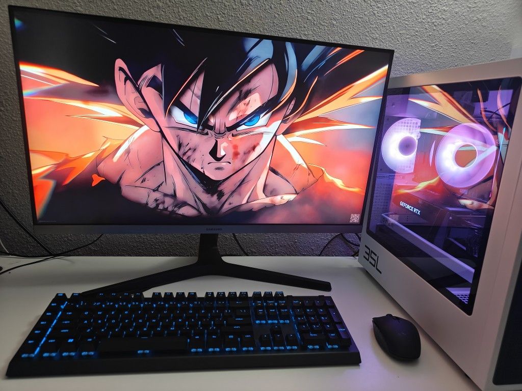 Gaming Pc / 4k 28" Samsung Monitor Bundle