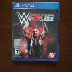 PS4 Wrestling Game