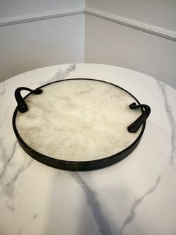 Stone & Iron Charcuterie Tray – Wine & Cheese Board 15”