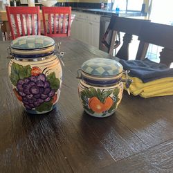 Cookie Jar Canister Set