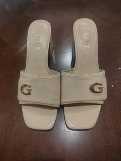 Guess Heeled Slide Sandals