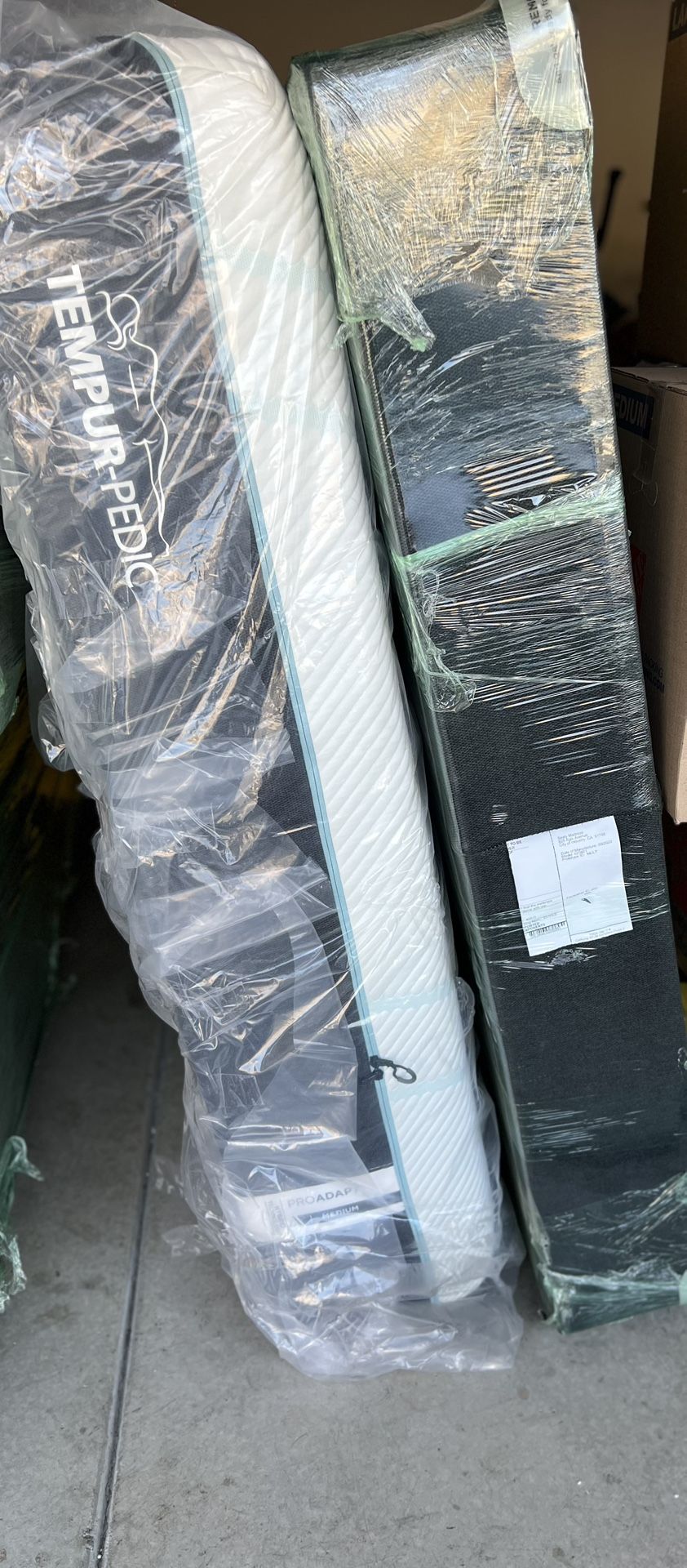 Tempur-Pedic Queen Mattress And Box Spring