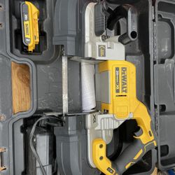 Dewalt XR 20v max deep cut band saw (like new) with a  battery and charger Asking 400 Firm