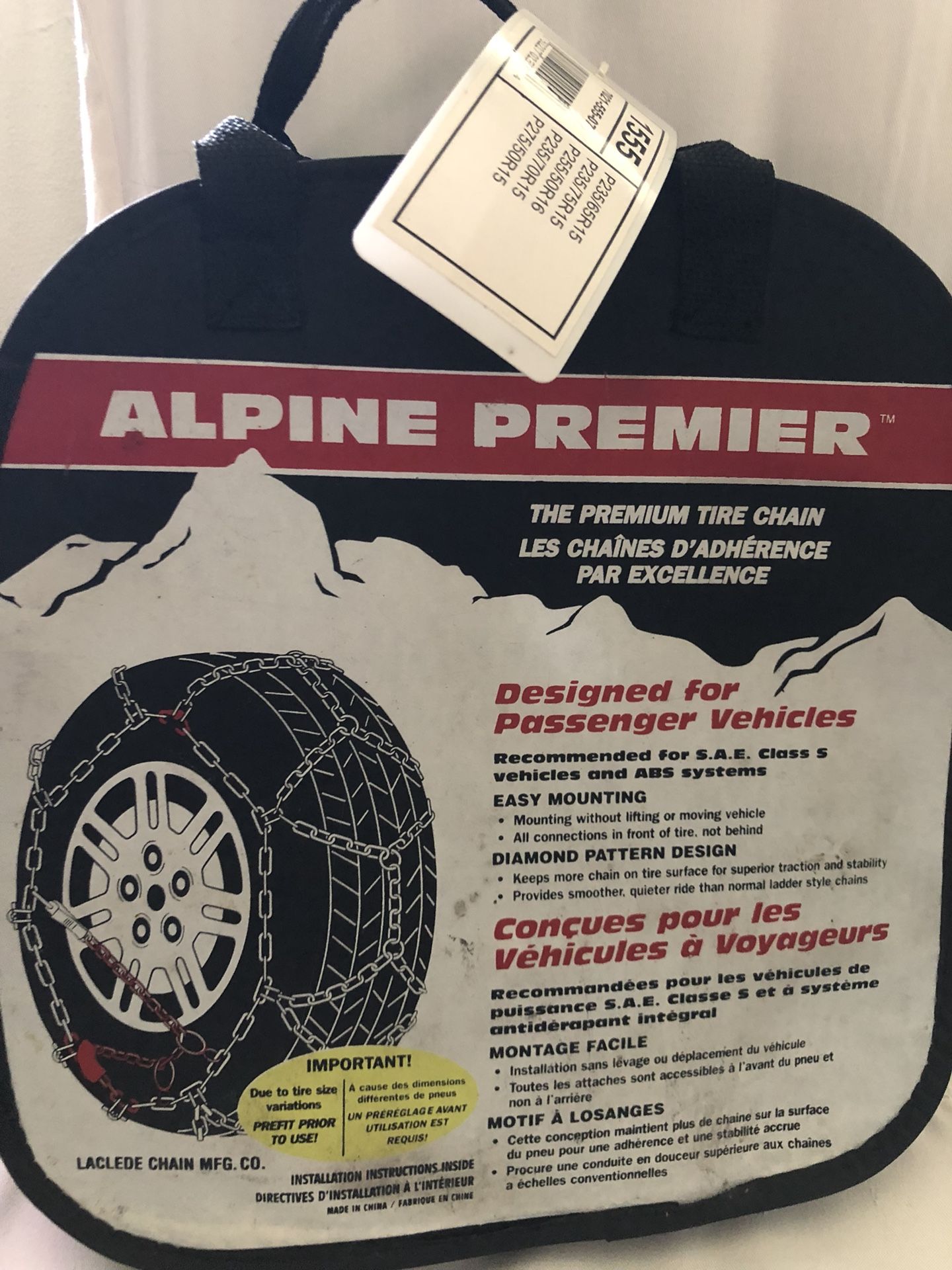 Dodge Challenger/Charger/Magnum 18” wheels plus free snow chains for