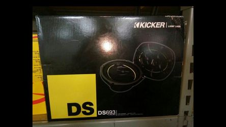New Kicker car audio speaker 6x9 3way pair