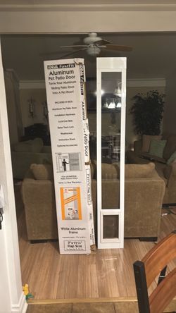 Ideal FastFit Aluminum Pet Patio Door